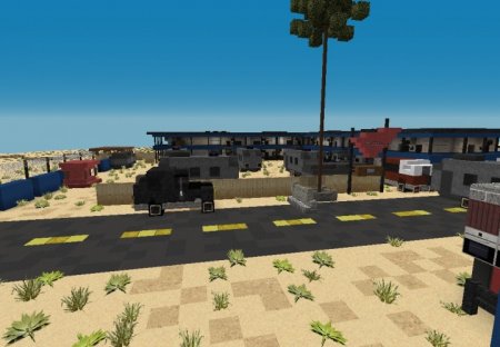  Motel Town  Minecraft