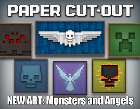 Скачать Paper Cut-Out [16x] для Minecraft 1.8