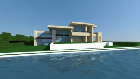  City Modern Haus  Minecraft