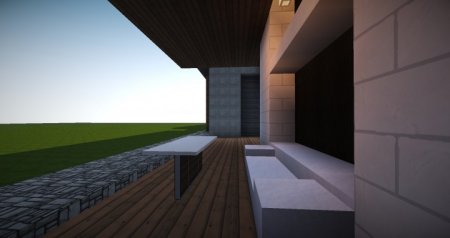  Modern House - "Casing"  Minecraft