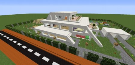  Moderne Villa  Minecraft