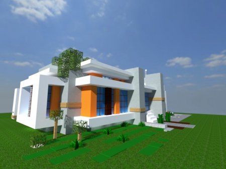  Modern/Minimalist House  Minecraft