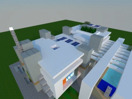  Modern/Minimalist House  Minecraft