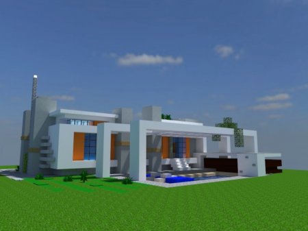  Modern/Minimalist House  Minecraft