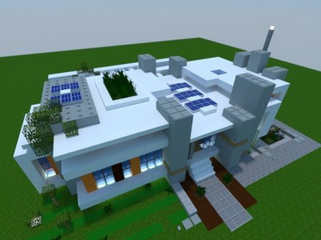  Modern/Minimalist House  Minecraft