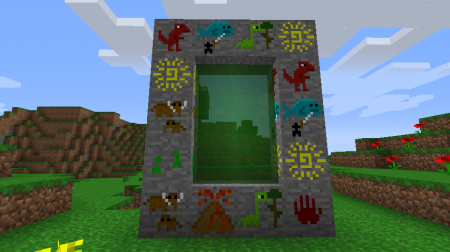  Dinosaur Dimension  Minecraft 1.7.10