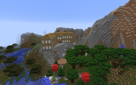  Cliff Mansion  Minecraft