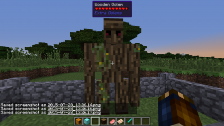  Extra Golems  Minecraft 1.8