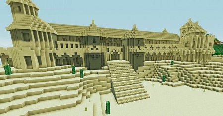  Sand Castle  Minecraft