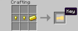  Key  Minecraft 1.8