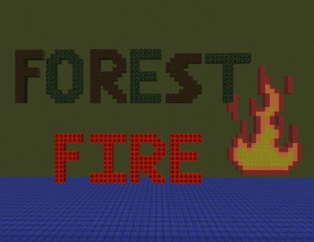  Forest Fire  Minecraft