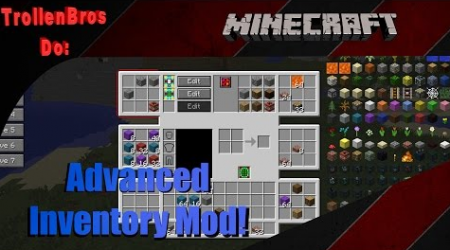  Advanced Inventory  Minecraft 1.8