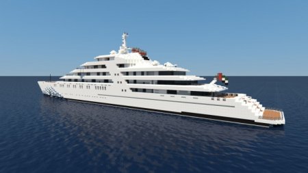  Azzam - Megayacht  Minecraft