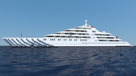  Azzam - Megayacht  Minecraft