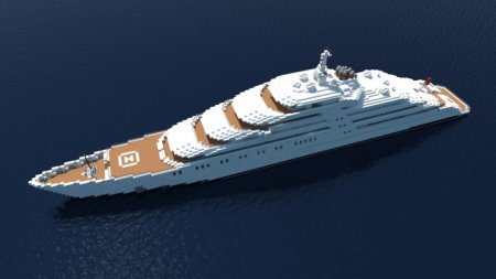  Azzam - Megayacht  Minecraft