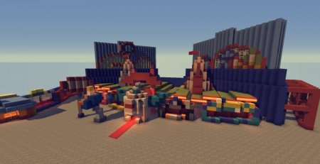  The Simpsons Ride  Minecraft