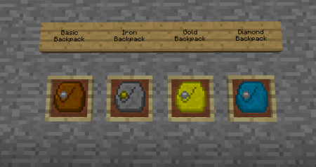  Iron Backpacks  Minecraft 1.8