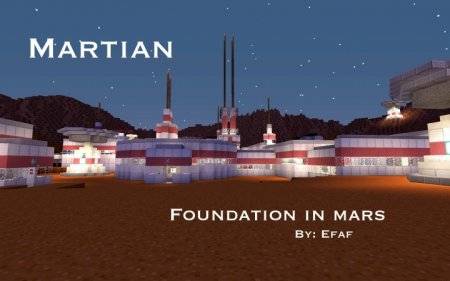  Martian: Foundation in Mars  Minecraft