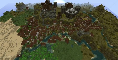  Town City  Minecraft