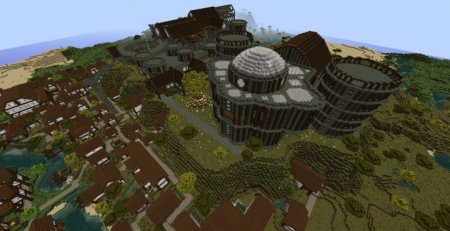  Town City  Minecraft