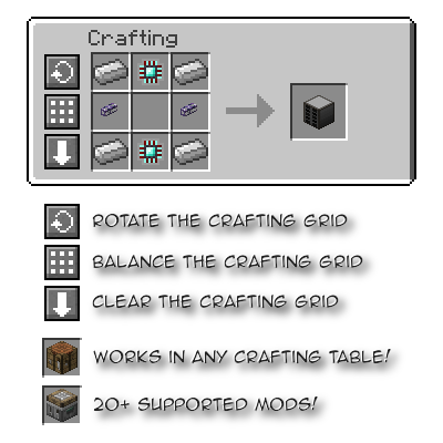  Crafting Tweaks  Minecraft 1.8