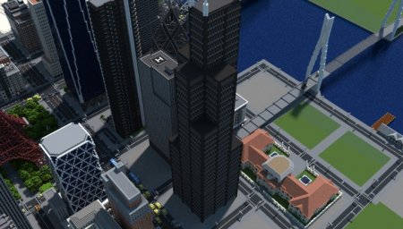  Willis Tower  Minecraft