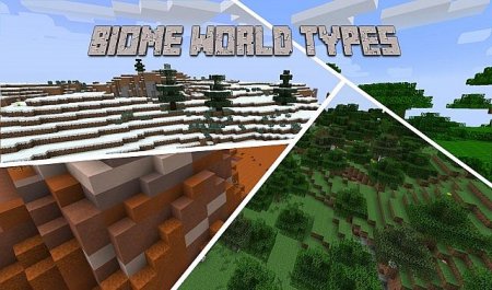  Biome World Types  Minecraft 1.8