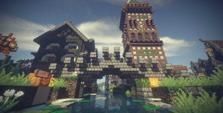  Albedo - Beautiful Medieval City  Minecraft