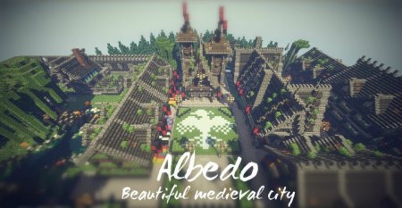  Albedo - Beautiful Medieval City  Minecraft