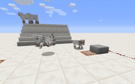  Wolf Battle  Minecraft