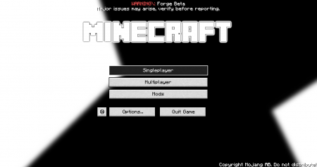  Custom Main Menu  Minecraft 1.8