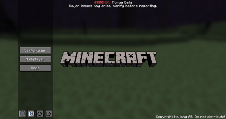  Custom Main Menu  Minecraft 1.8