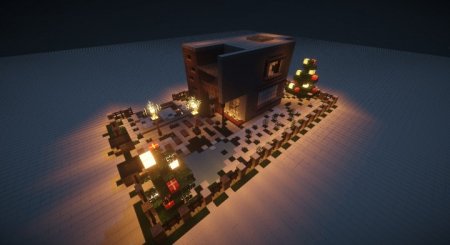  Merry CHristmas! [Modern House]  Minecraft