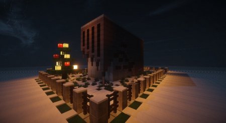  Merry CHristmas! [Modern House]  Minecraft