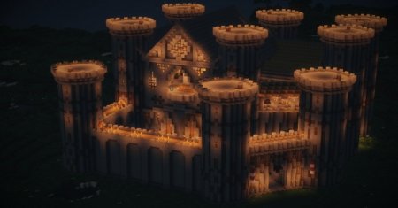  Mega Castle  Minecraft