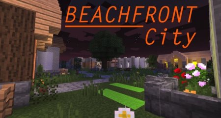  Beachfront City  Minecraft