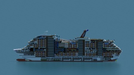  Carnival Victory Cruise Ship  Minecraft