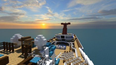  Carnival Victory Cruise Ship  Minecraft