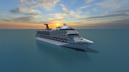  Carnival Victory Cruise Ship  Minecraft