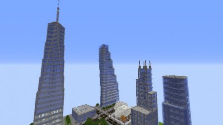  New N.Y.C. World Trade Center Replica  Minecraft