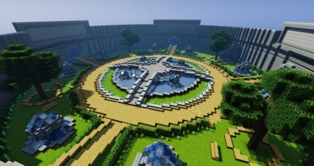  4 Portal Server Network Hub  Minecraft