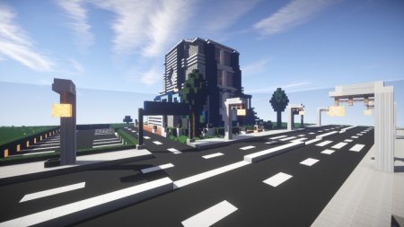  Modern City ("NEW PROJECT")  Minecraft