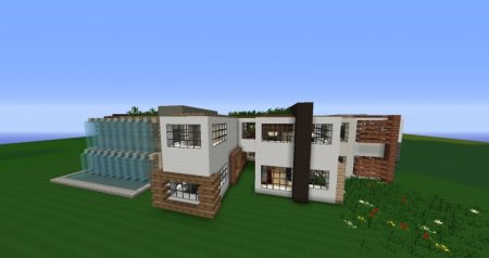  Modern Mansion: Boston Birdsong  Minecraft