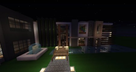  Modern Mansion: Boston Birdsong  Minecraft