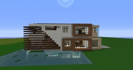  Modern Mansion: Boston Birdsong  Minecraft