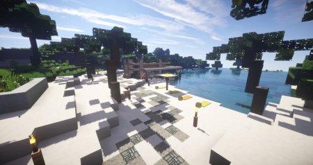  Beach Bar | Lakeside Project  Minecraft