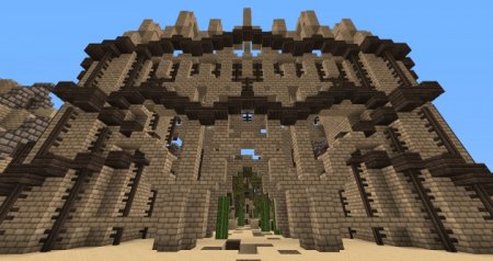  Ruined Sand City  Minecraft