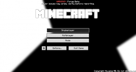  Custom Main Menu  Minecraft 1.8.8