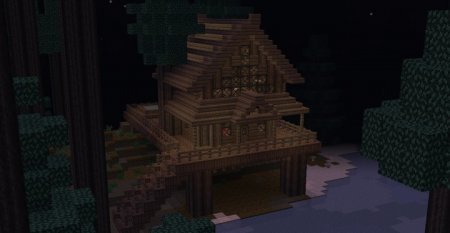  Forest House  Minecraft