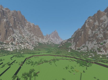  Steep Mountains  Minecraft